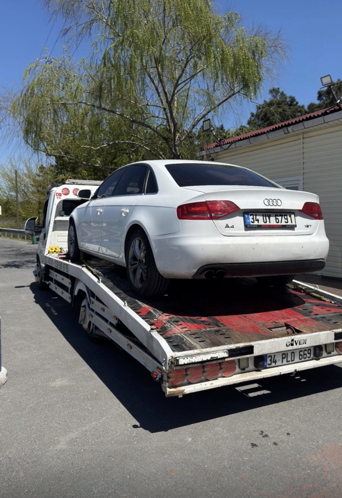 Oto çekici çalışması 3